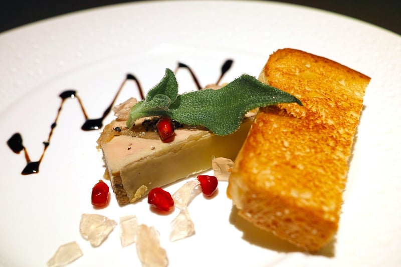 Foie Gras Terrine with Fig Compote